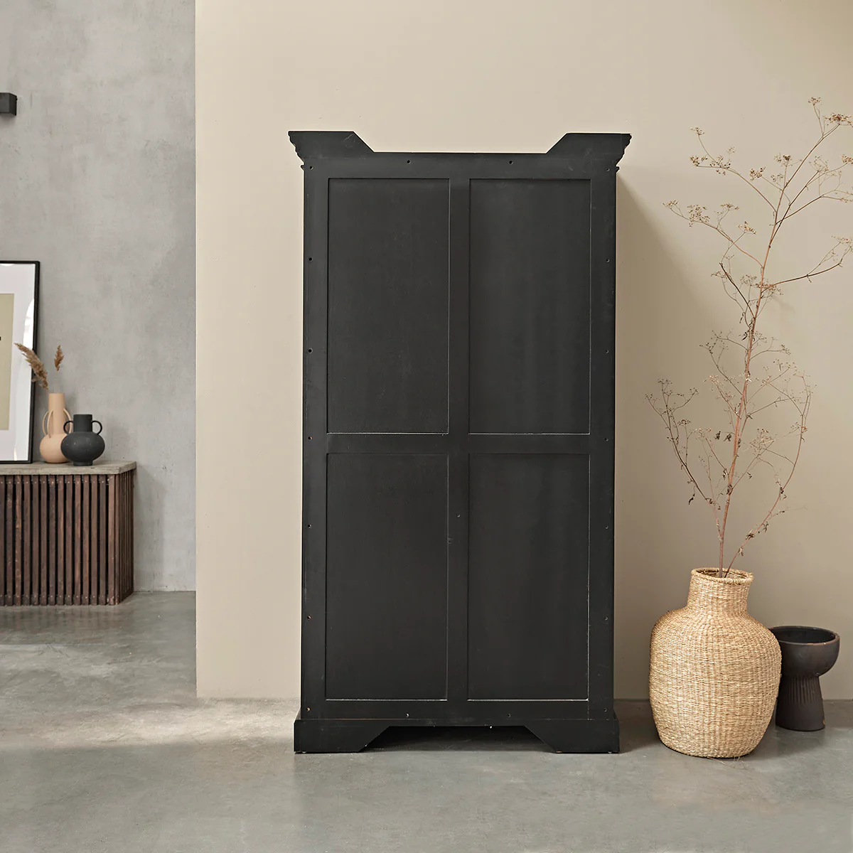 Armoire en acajou massif 190 cm - Image 7