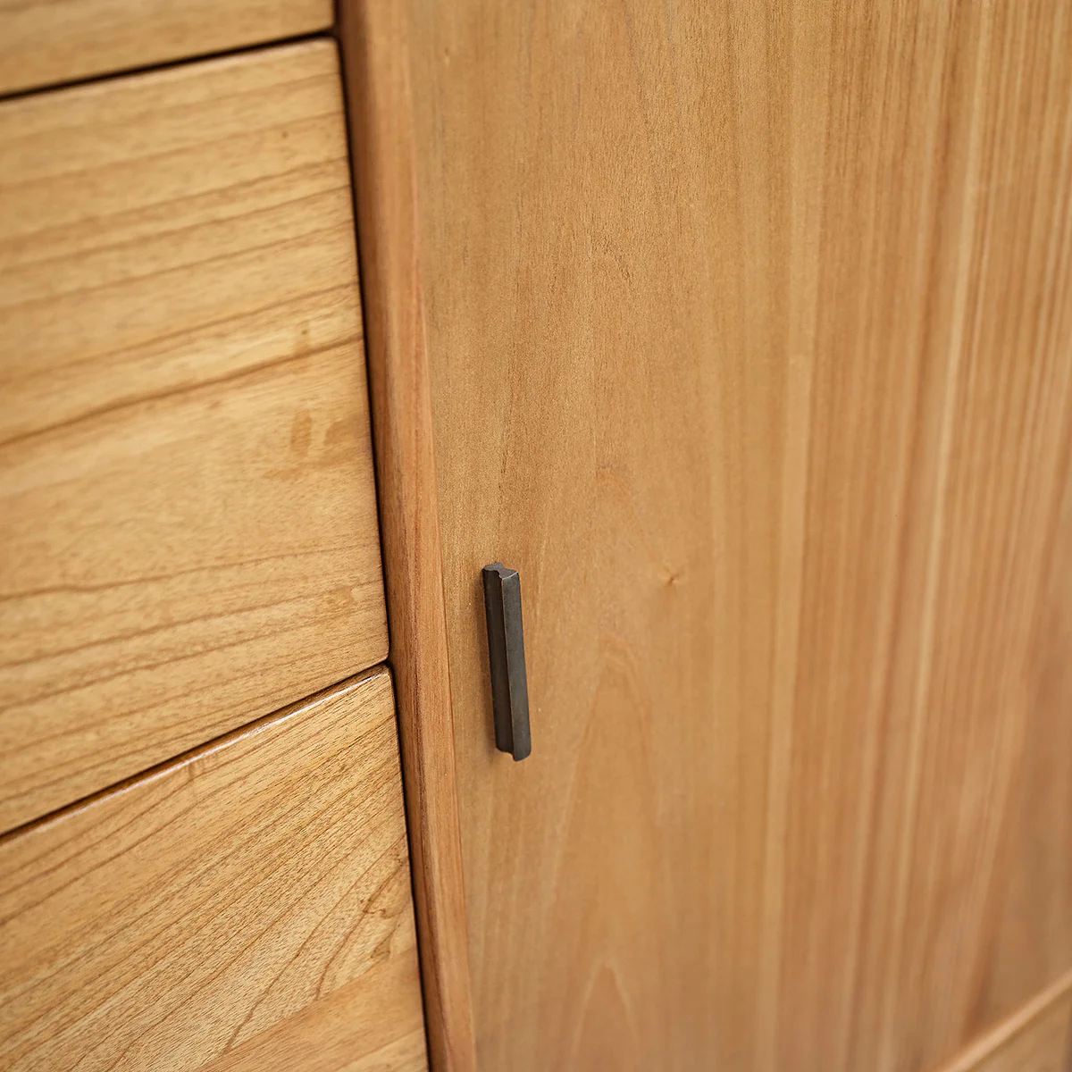 Armoire en mindi massif 160 cm - Image 4