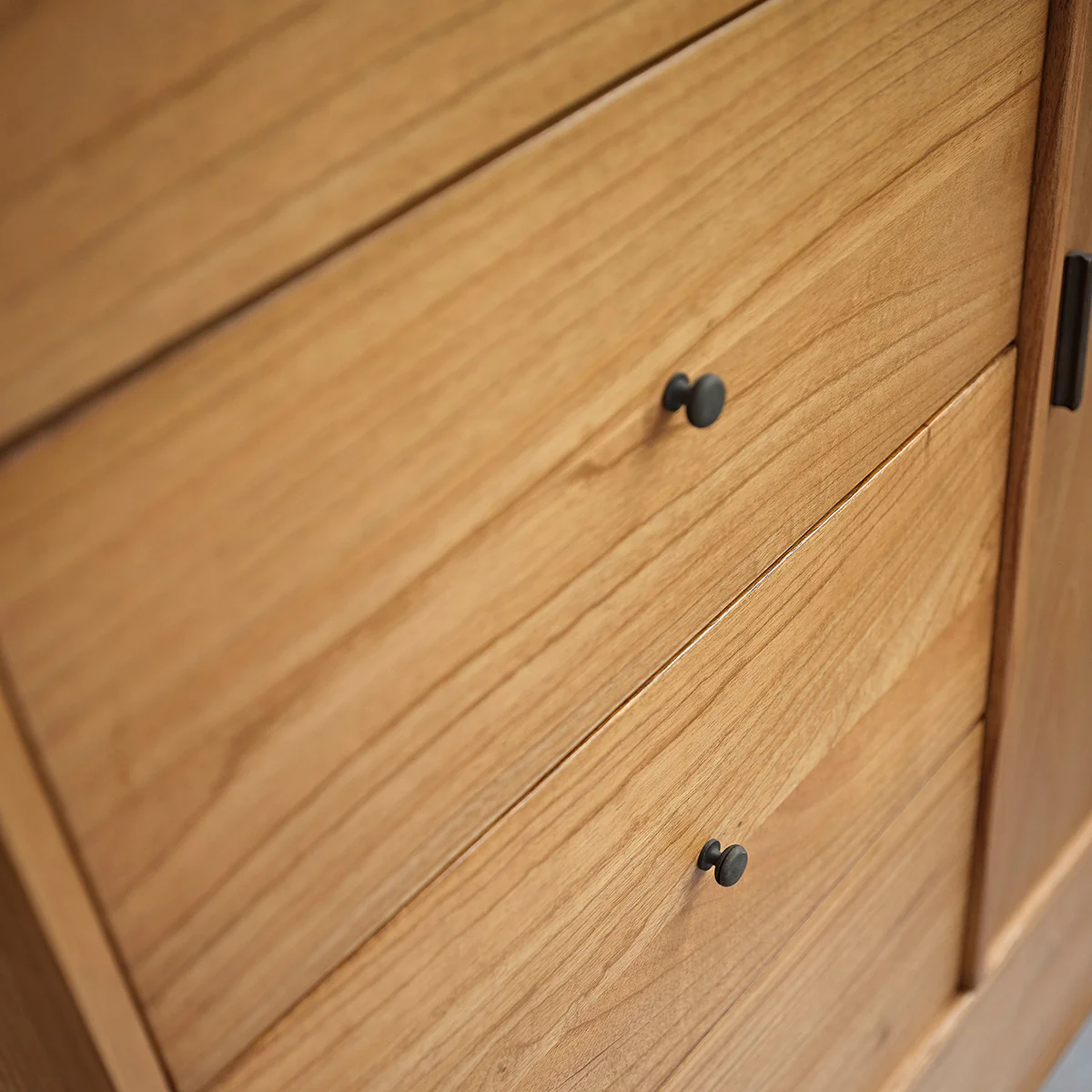Armoire en mindi massif 160 cm - Image 6