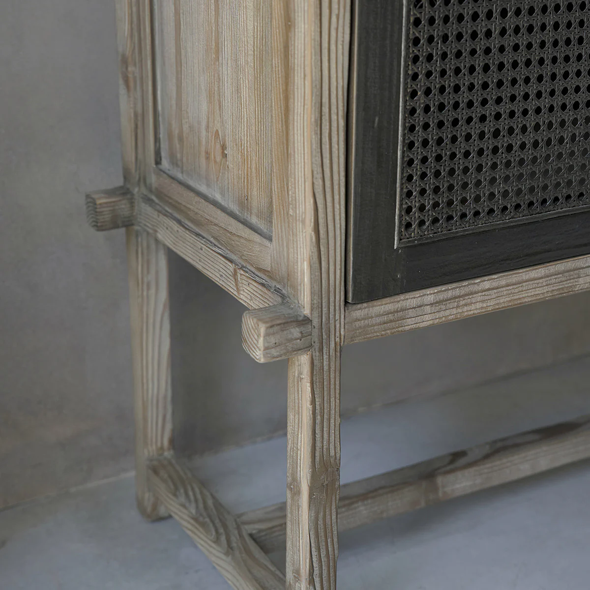 Armoire en bois recyclé massif - Image 6
