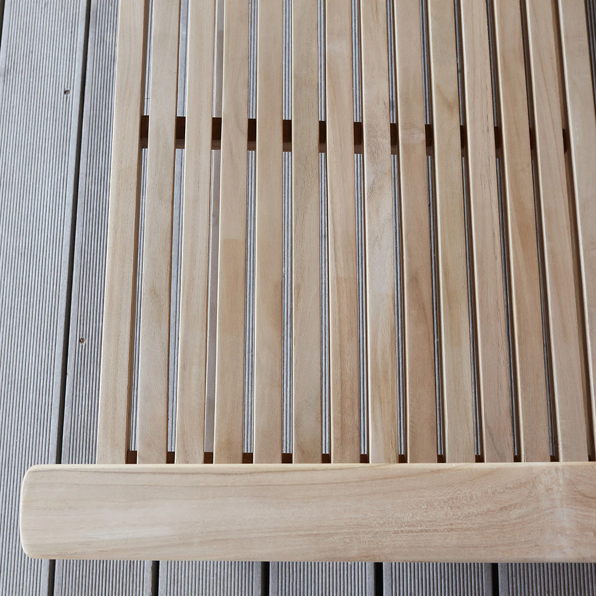 Banc en teck massif 160 cm - Image 4