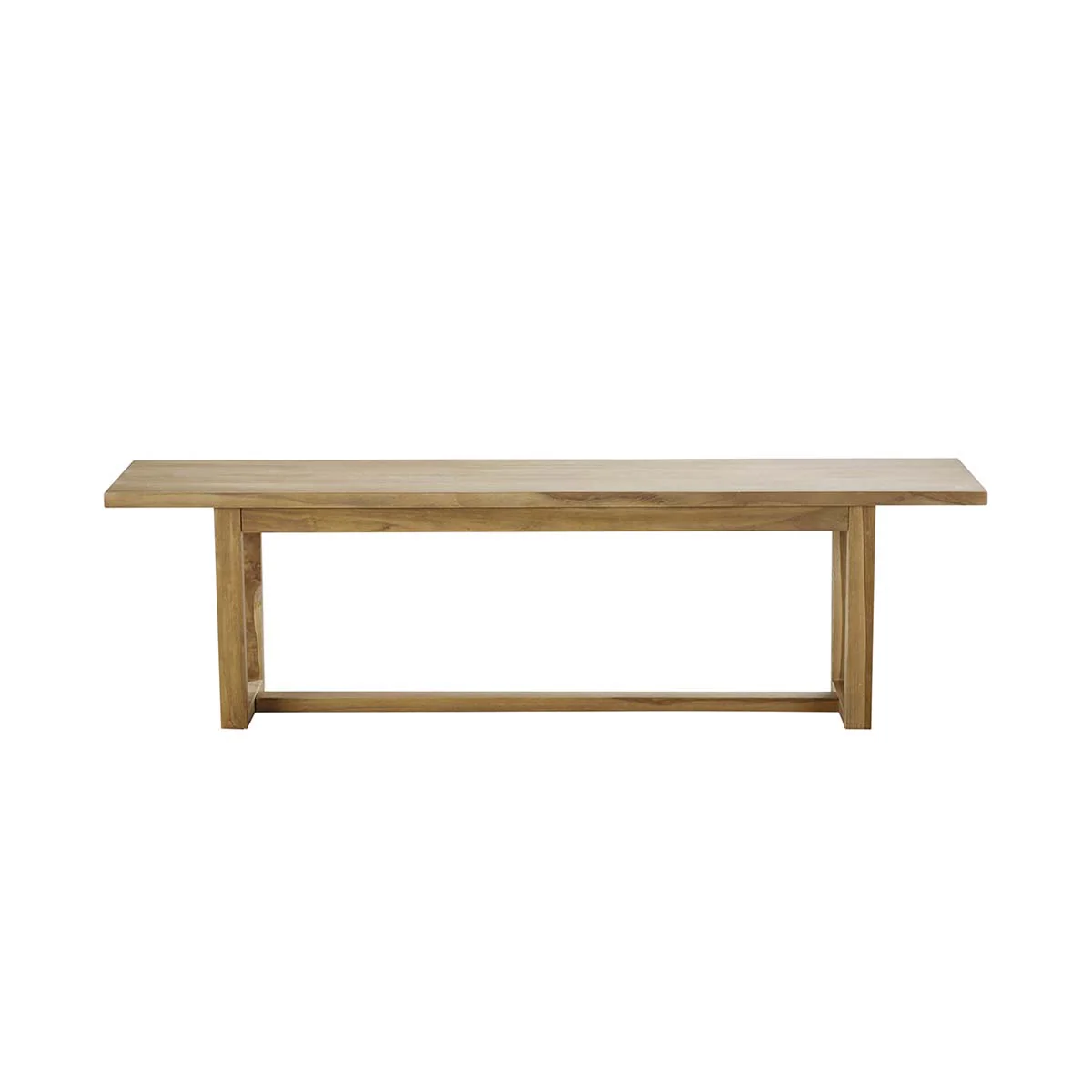 Banc en teck massif 160 cm - Image 2