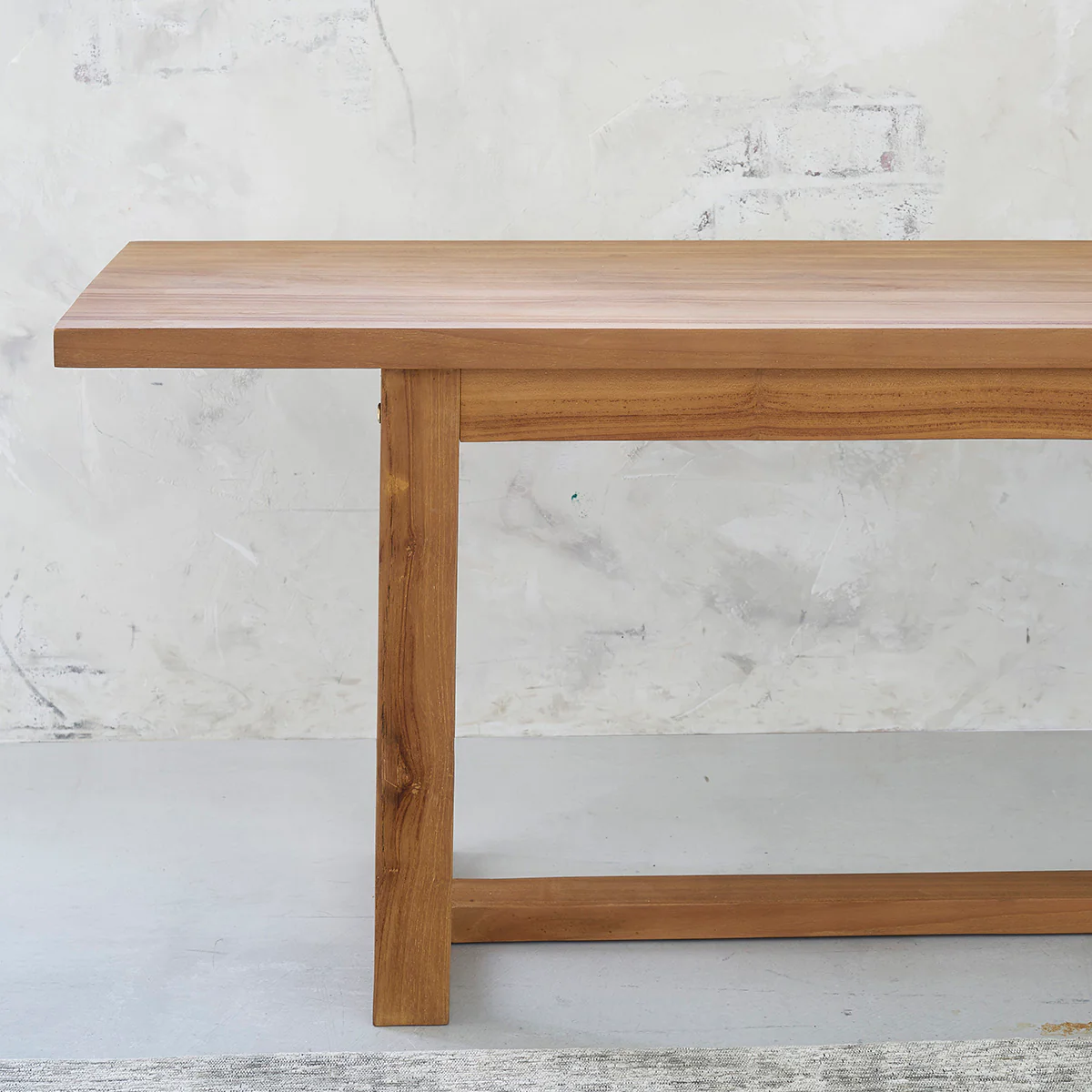 Banc en teck massif 160 cm - Image 5