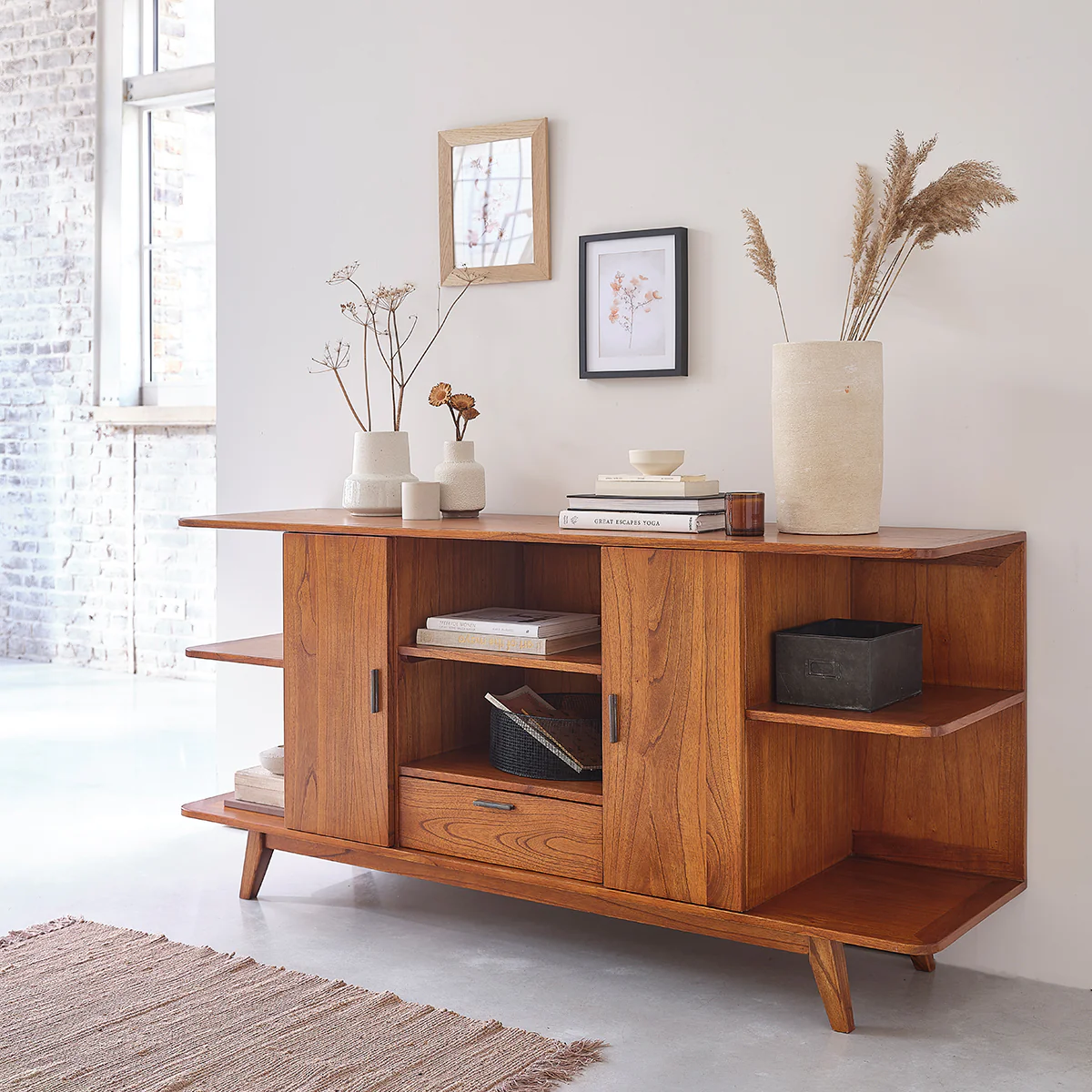 Buffet en mindi massif 180 cm - Image 3