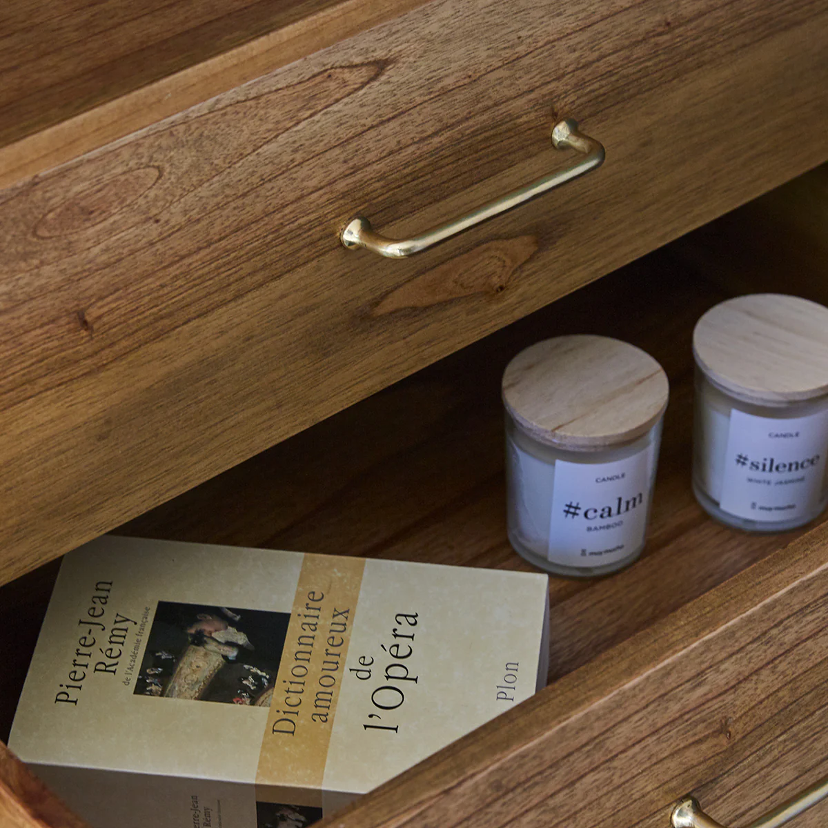 Buffet en mindi massif 105 cm - Image 3