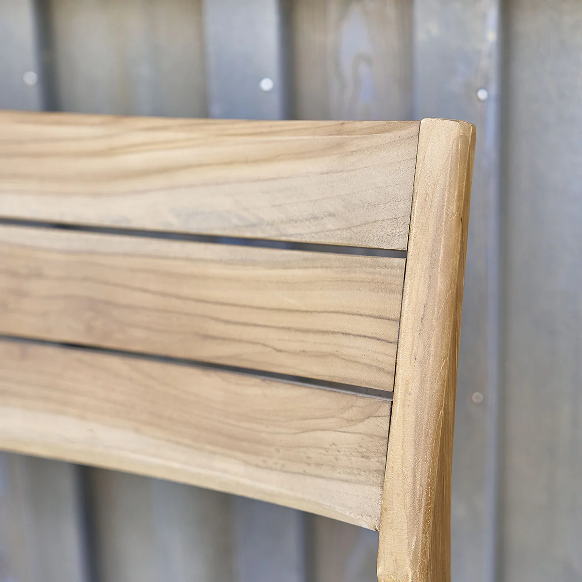 Chaise de jardin en teck massif - Image 5