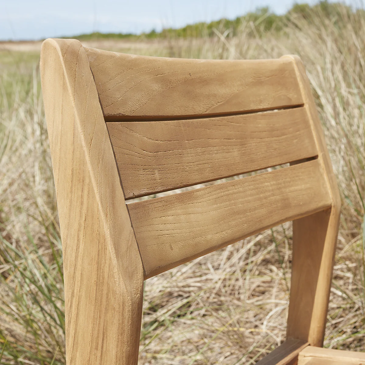 Chaise de jardin en teck massif recyclé (lot de 2) - Image 5