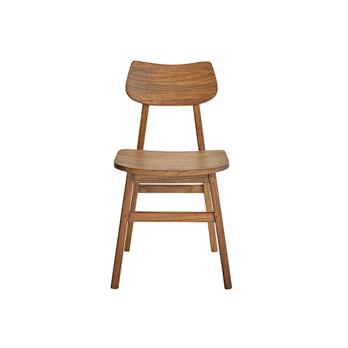 Chaise en mindi massif finition noyer - Image 2
