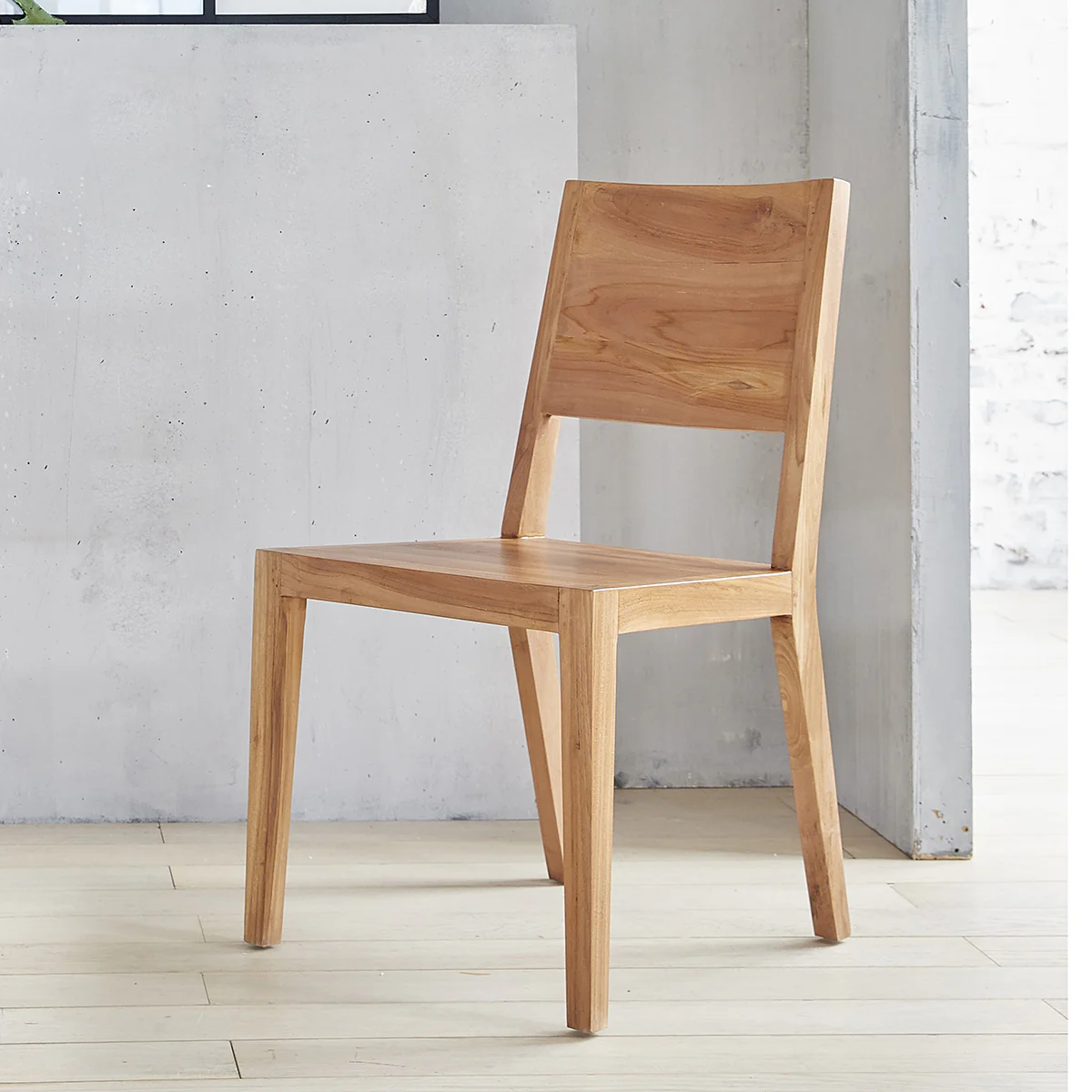 Chaise en teck massif - Image 3
