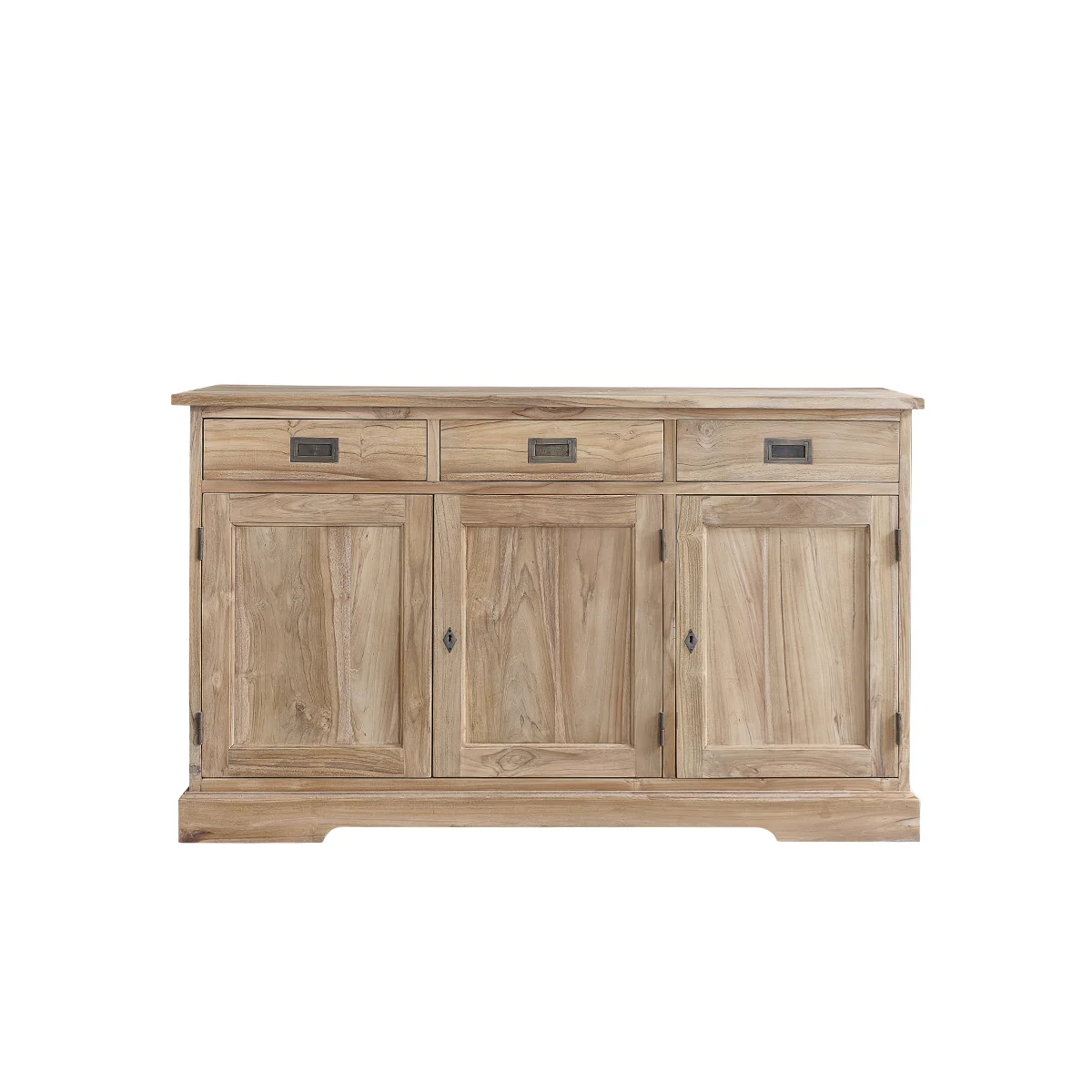 Commode en teck massif 150 cm - Image 2