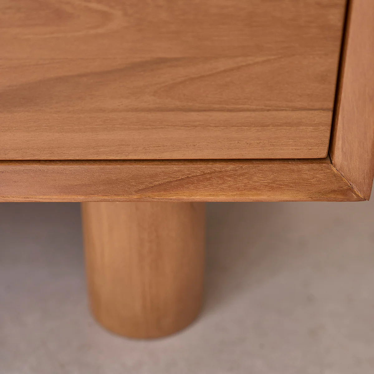 Commode en bois de teck 80 cm - Image 7
