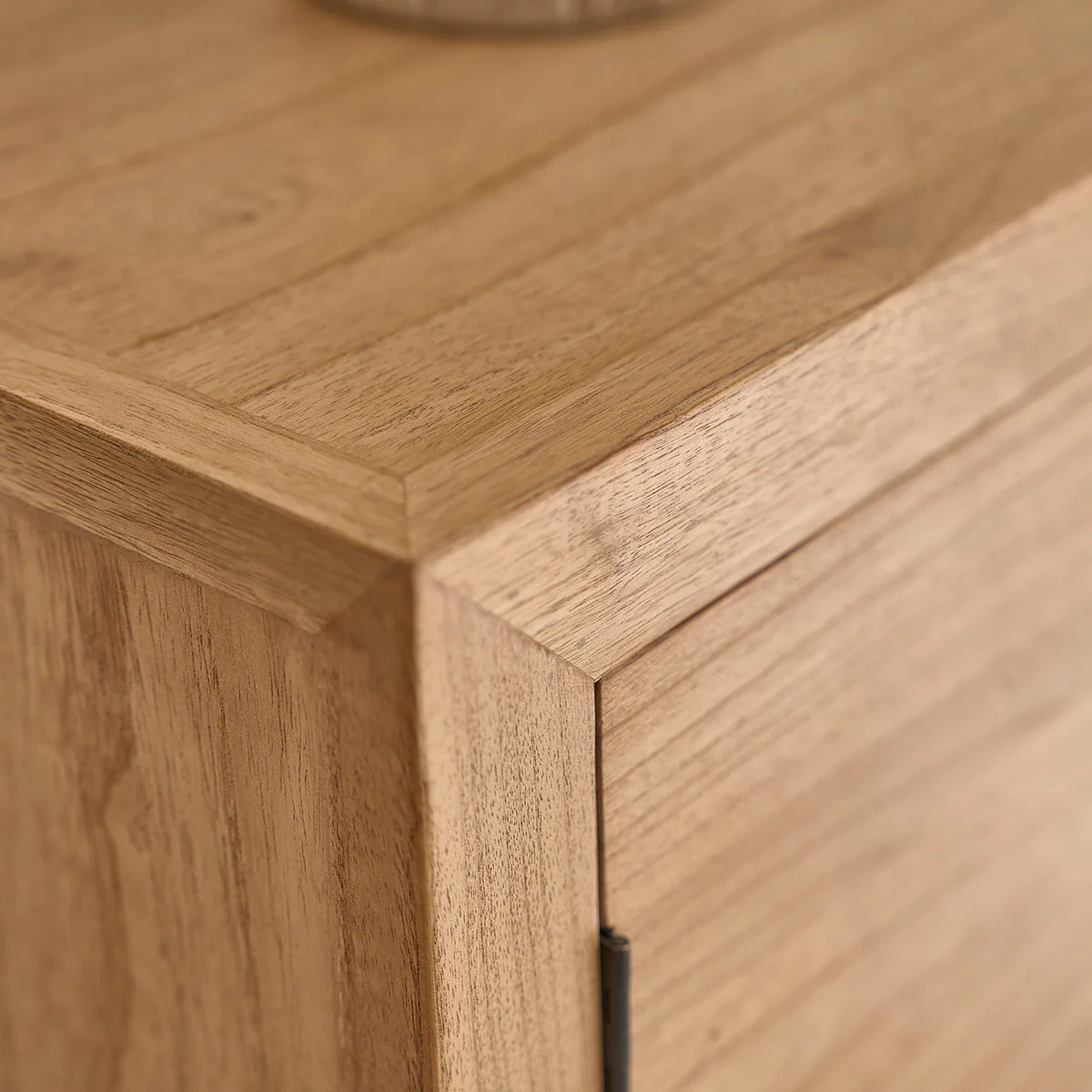 Commode en mindi massif 120 cm - Image 6