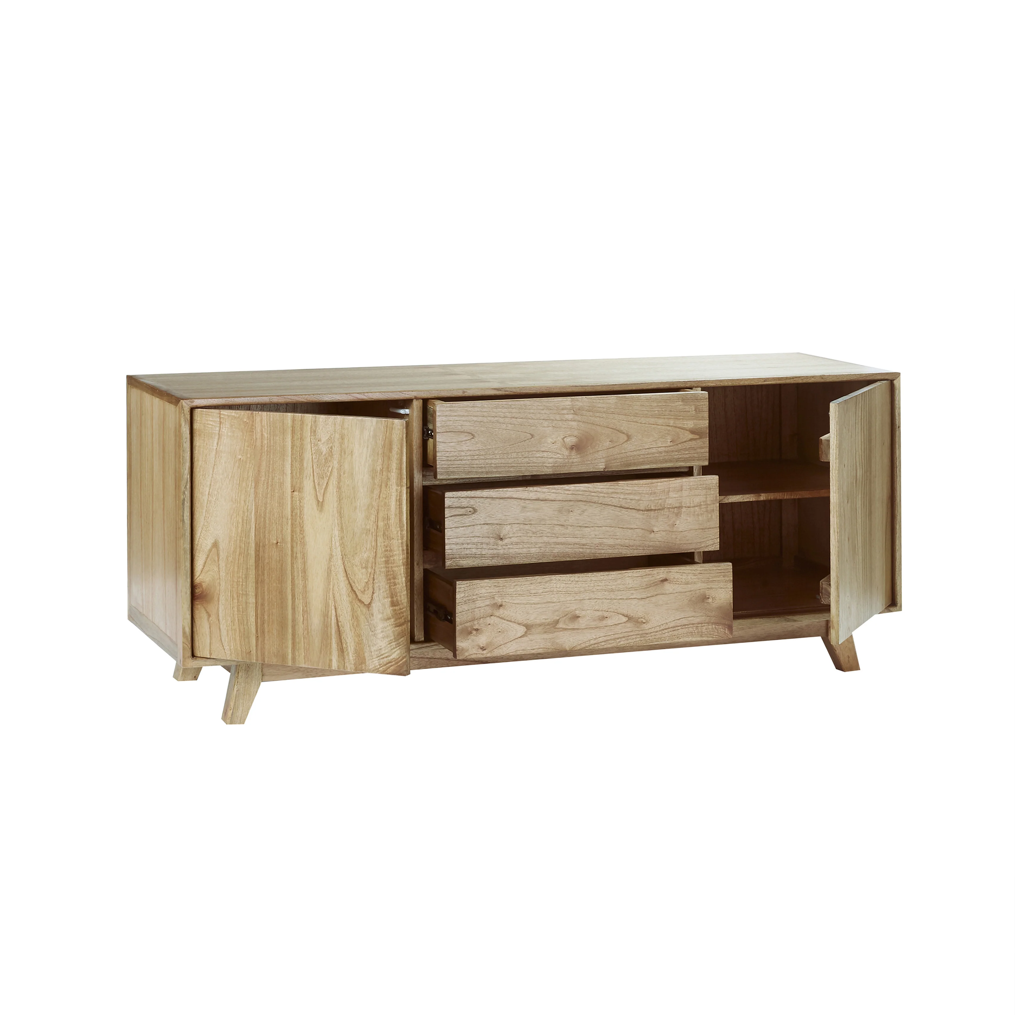 Commode en bois de mindy 160 cm - Image 3