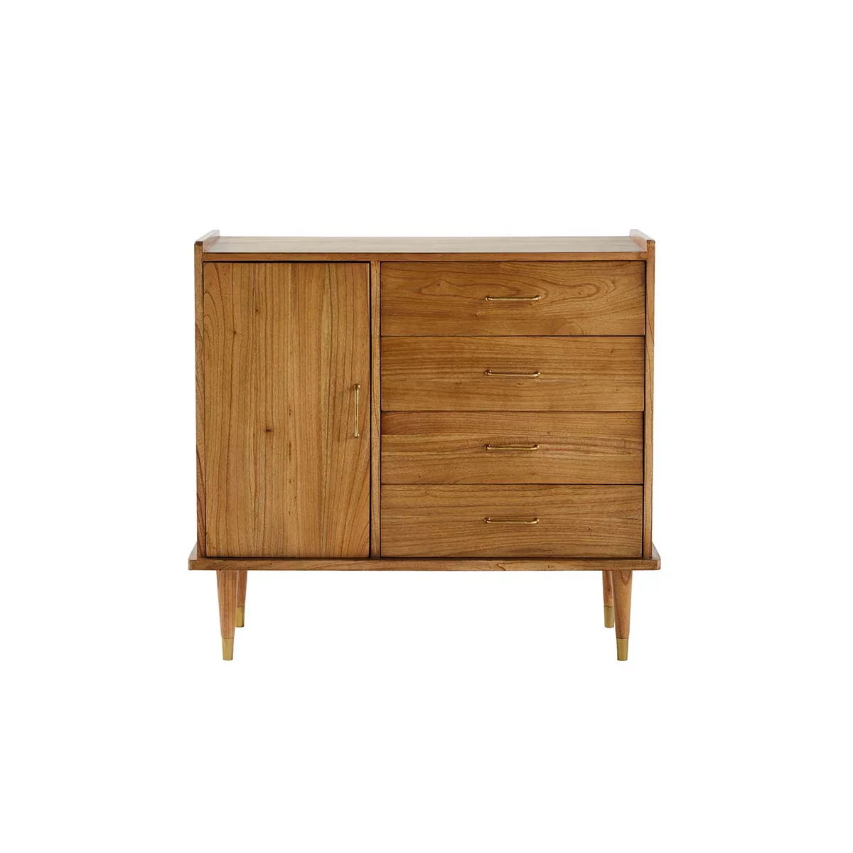 Commode rétro en mindi massif 105 cm - Image 2