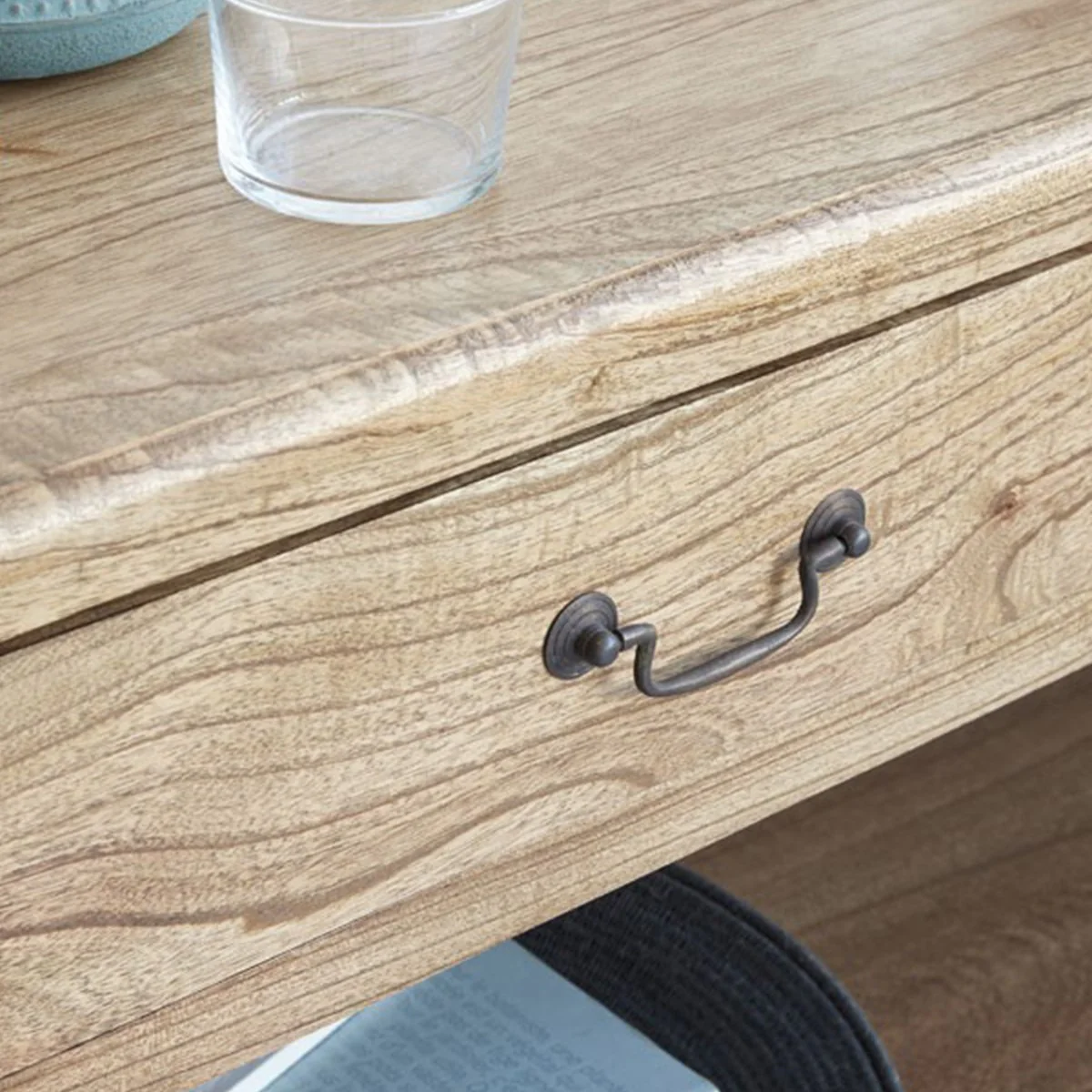 Console en mindi massif 120 cm - Image 4