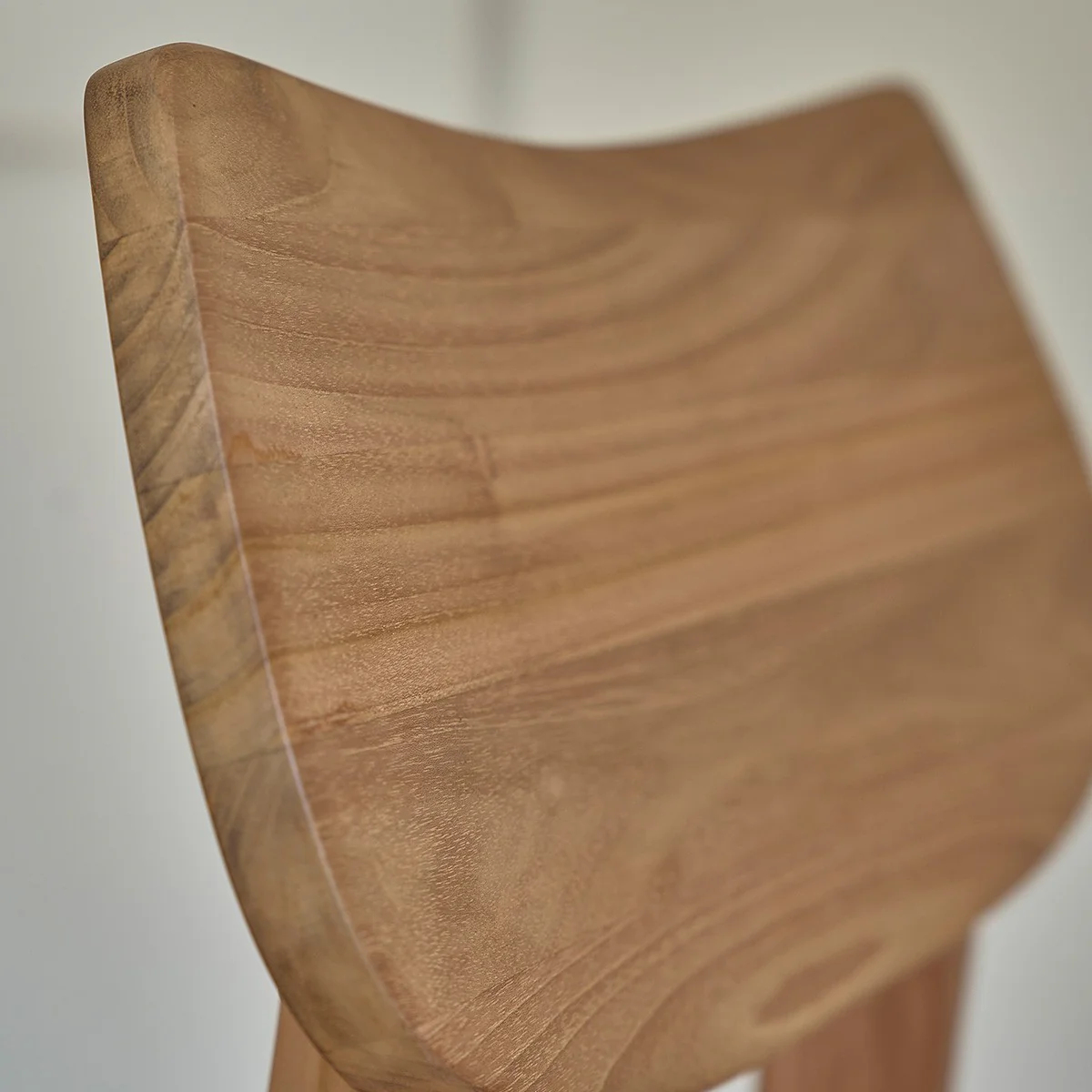 Lot de 2 chaises en teck massif - Image 7