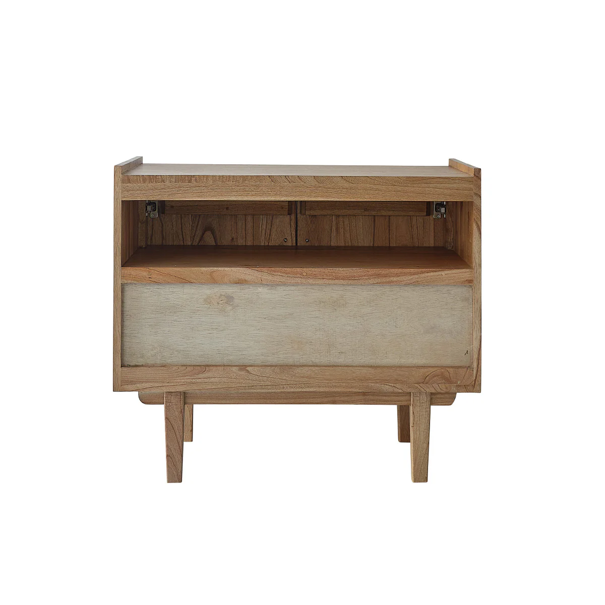 Meuble sous vasque en mindi massif 90 cm - Image 6