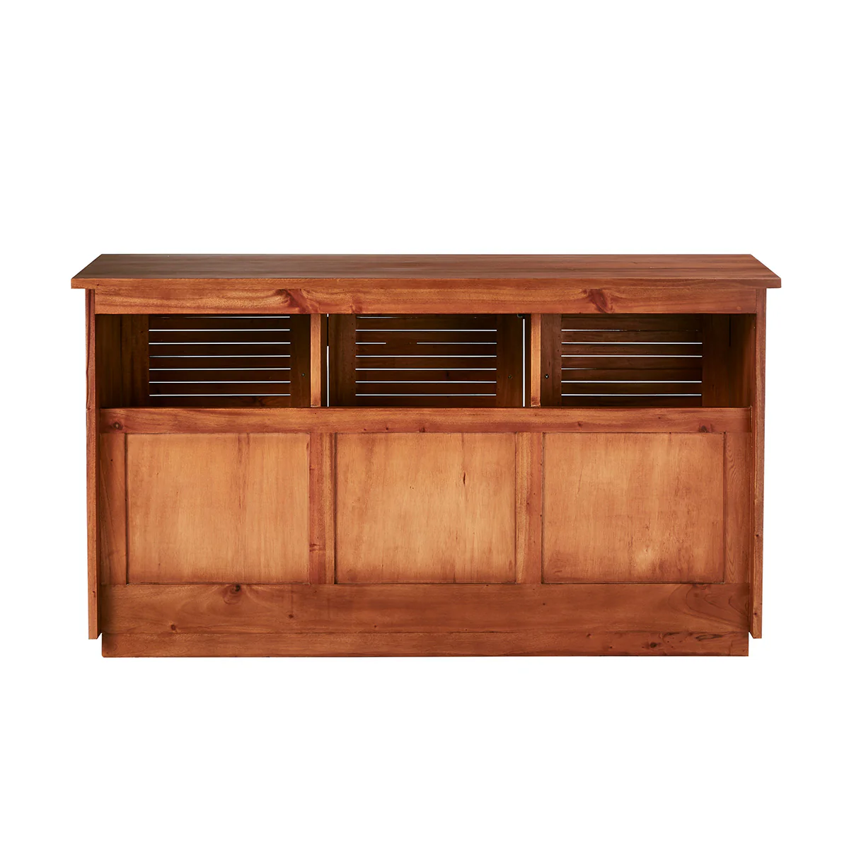 Meuble sous vasque en acajou massif 140 cm - Image 6