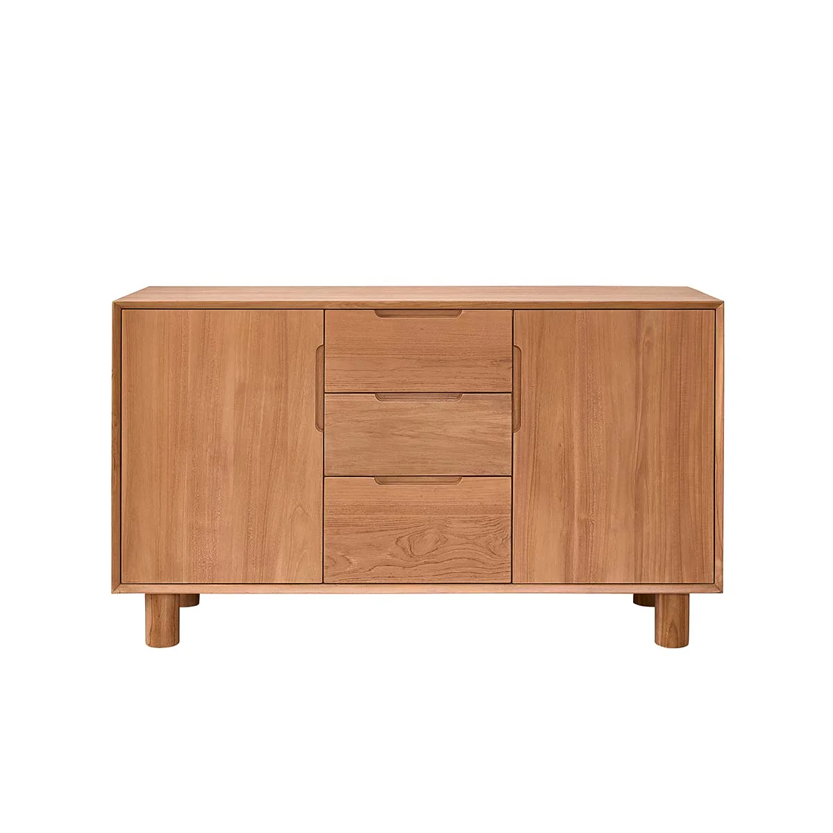 Meuble de salle de bain en teck massif 140 cm - Image 2
