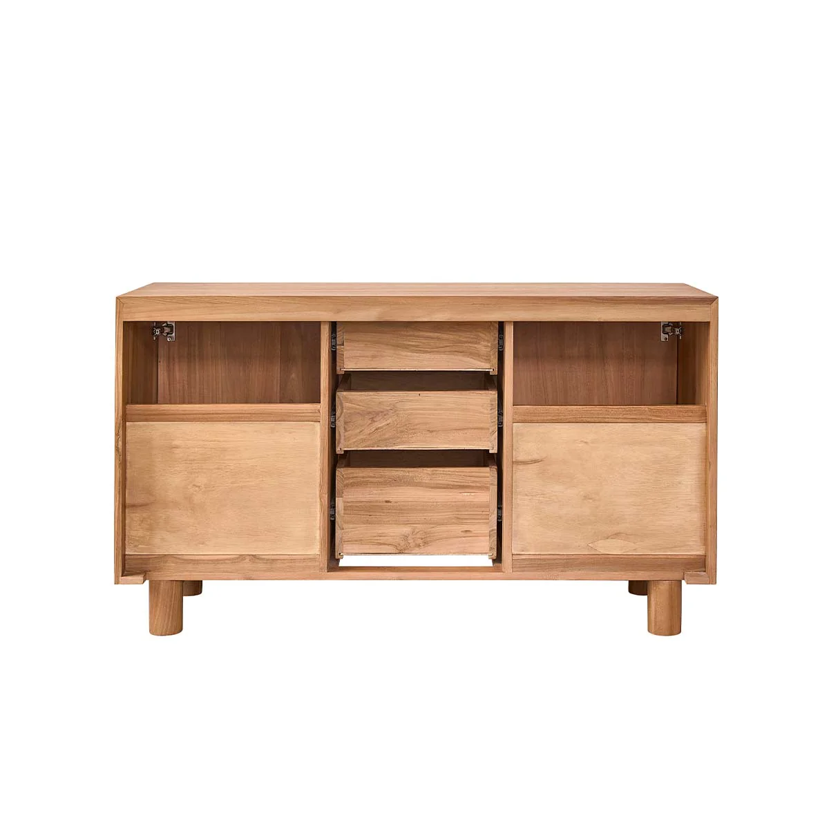 Meuble de salle de bain en teck massif 140 cm - Image 6