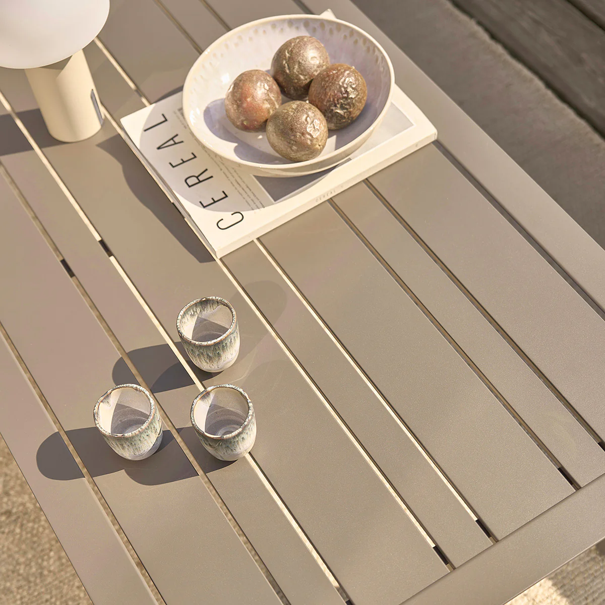 Salon de jardin bas en aluminium - Image 6