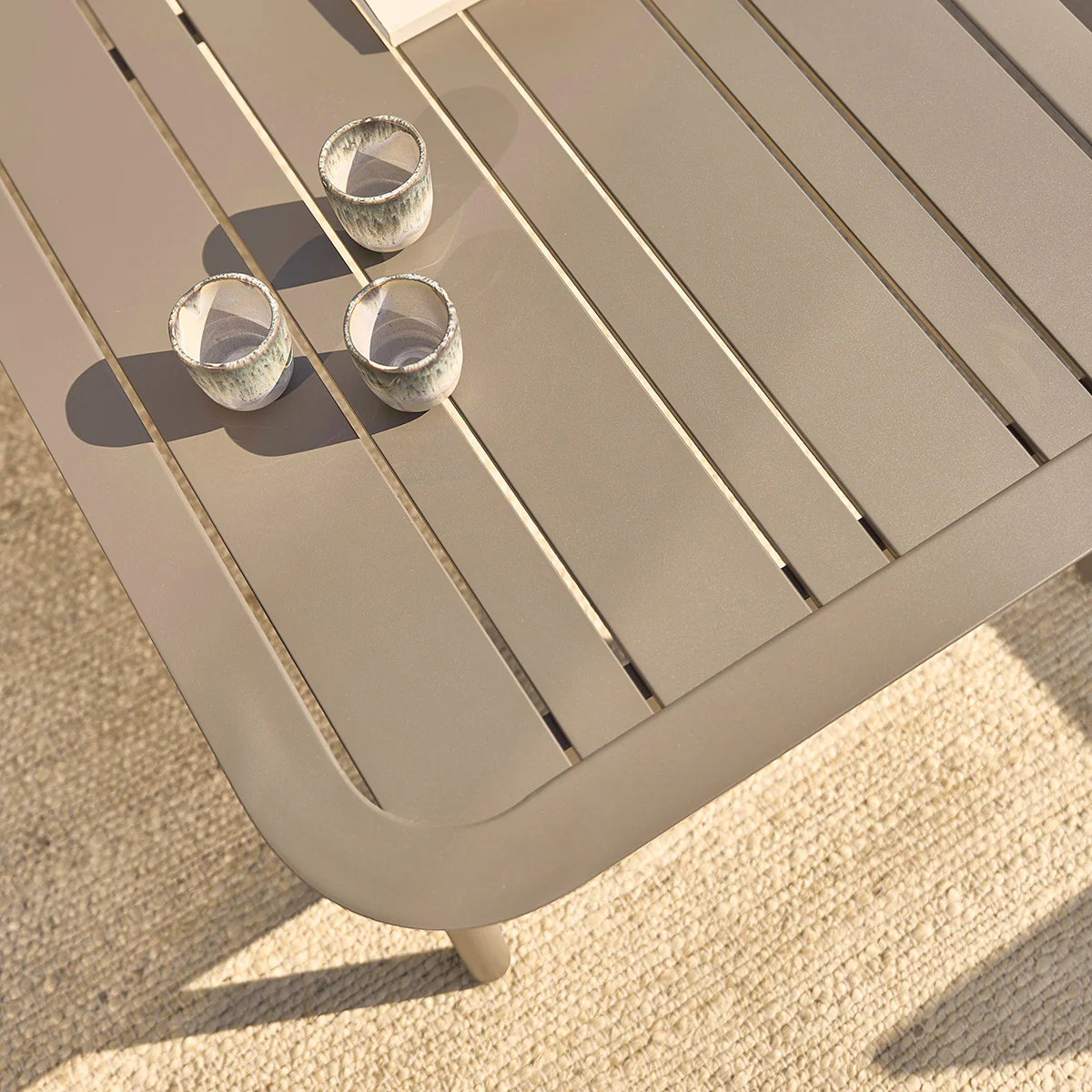 Salon de jardin bas en aluminium - Image 9