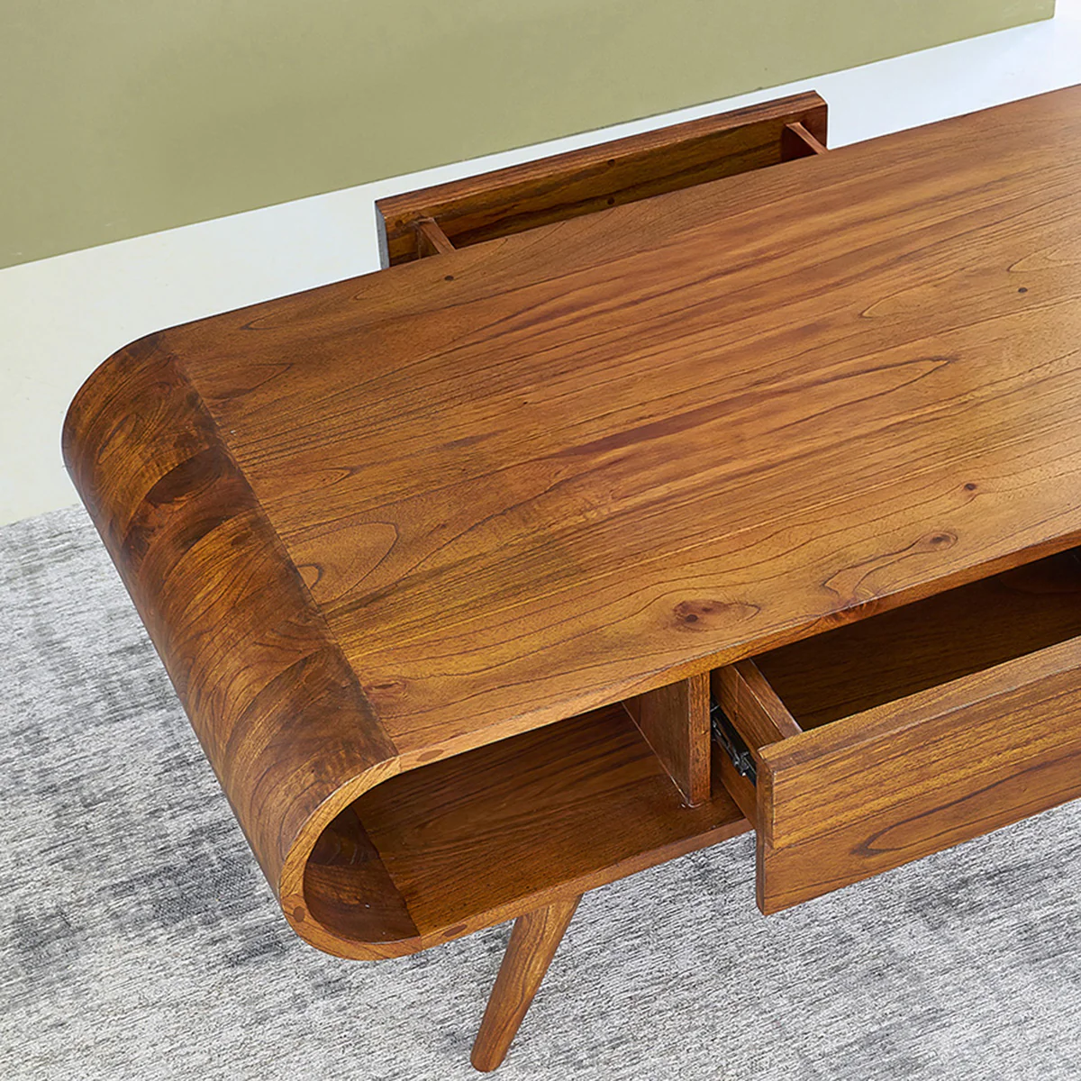Table basse en mindi massif 120 cm - Image 4