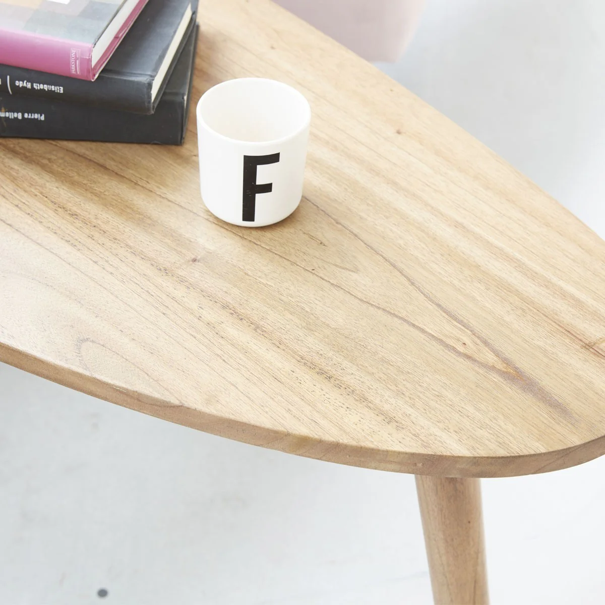 Table basse en mindi massif 62 cm - Image 4
