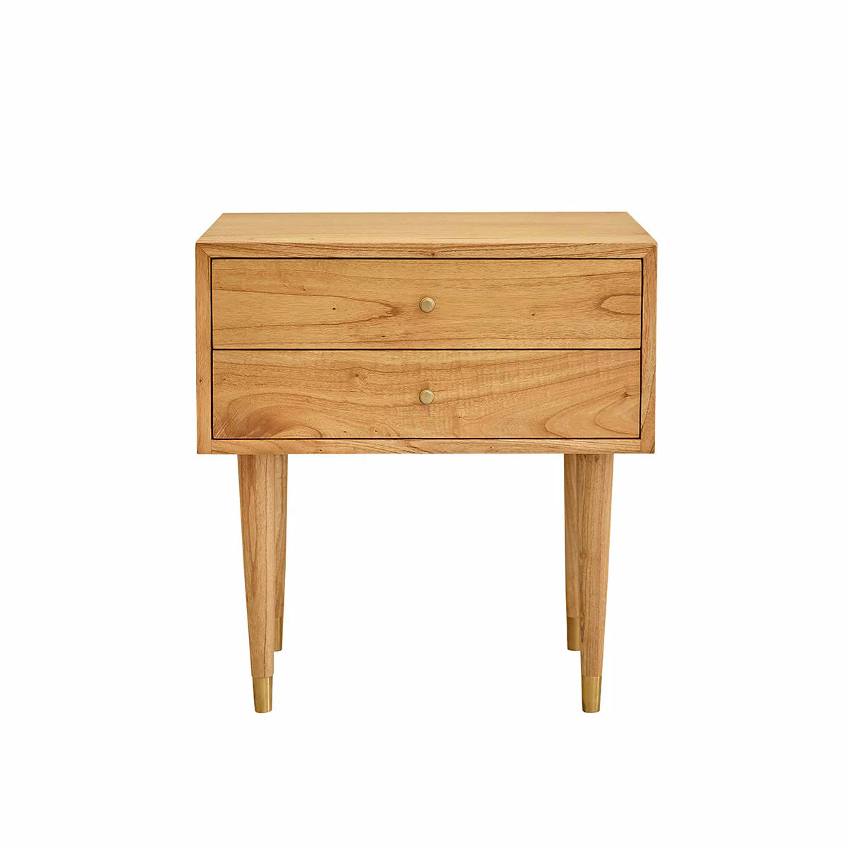 Table de chevet en mindi massif 60 cm - Image 2