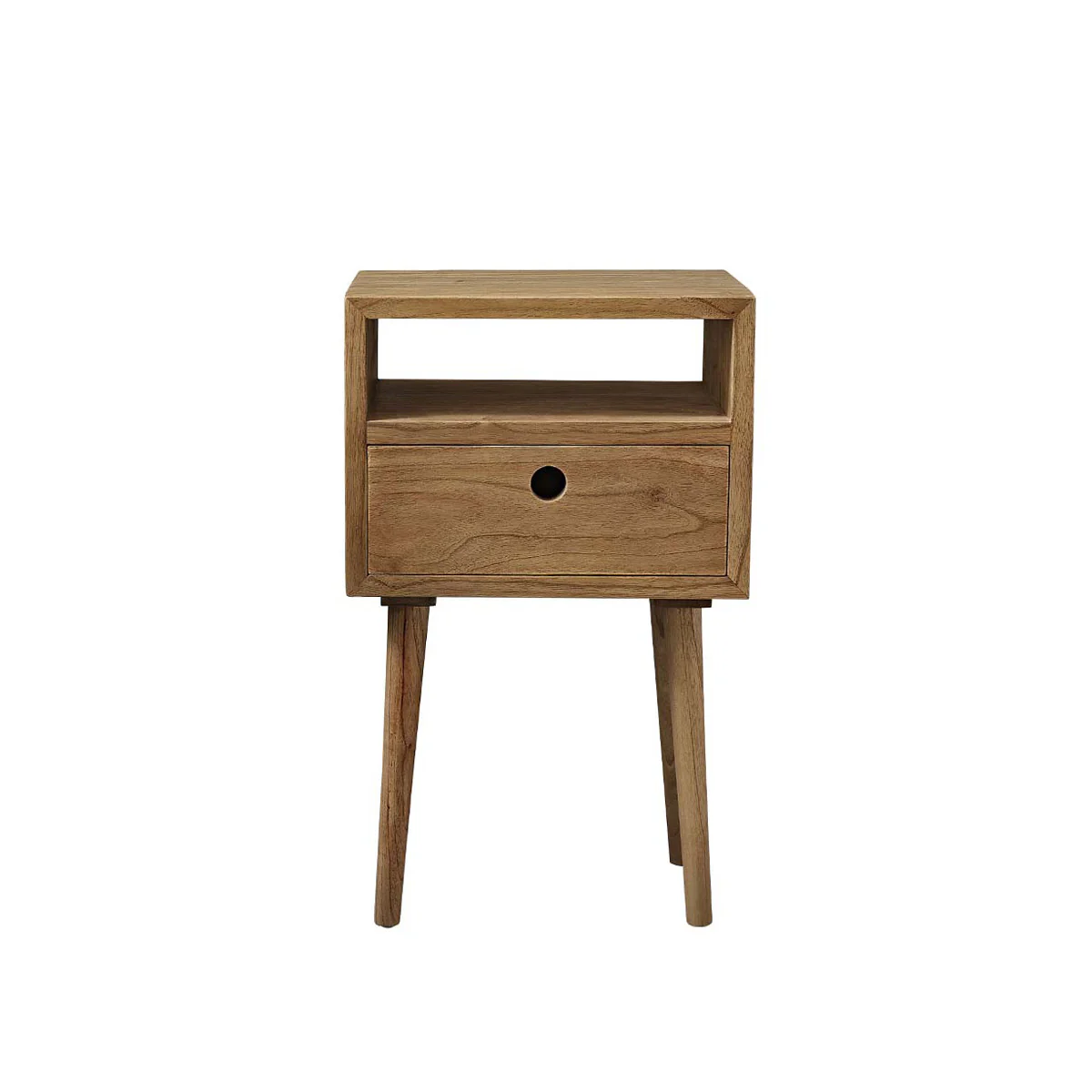 Table de chevet en mindi massif 65 cm - Image 2
