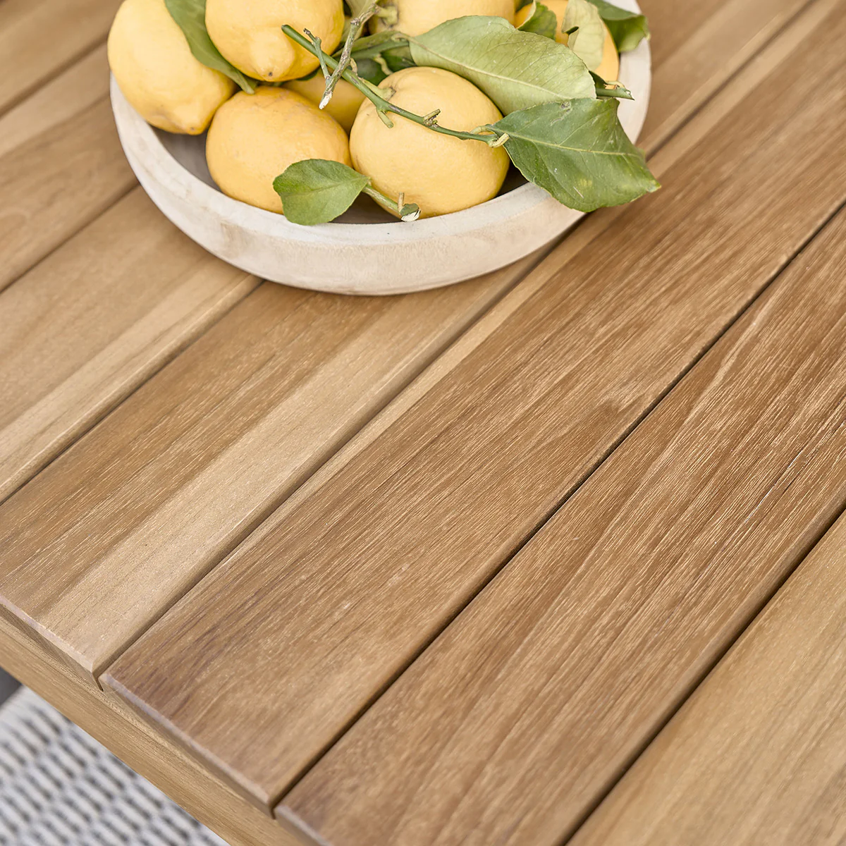 Table de jardin en bois de teck 8 pers. - Image 4