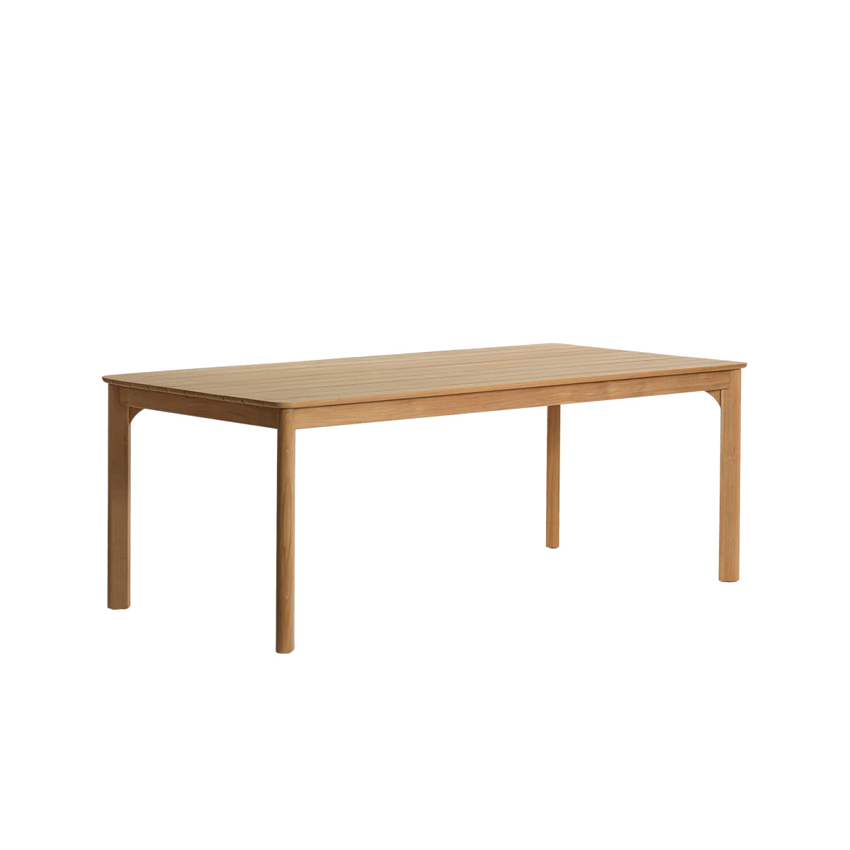 Table de jardin en teck massif 8 pers. - Image 2