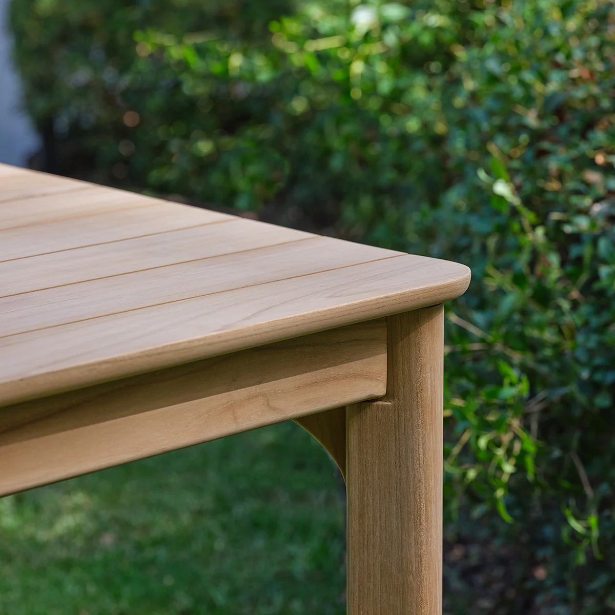 Table de jardin en teck massif 8 pers. - Image 6