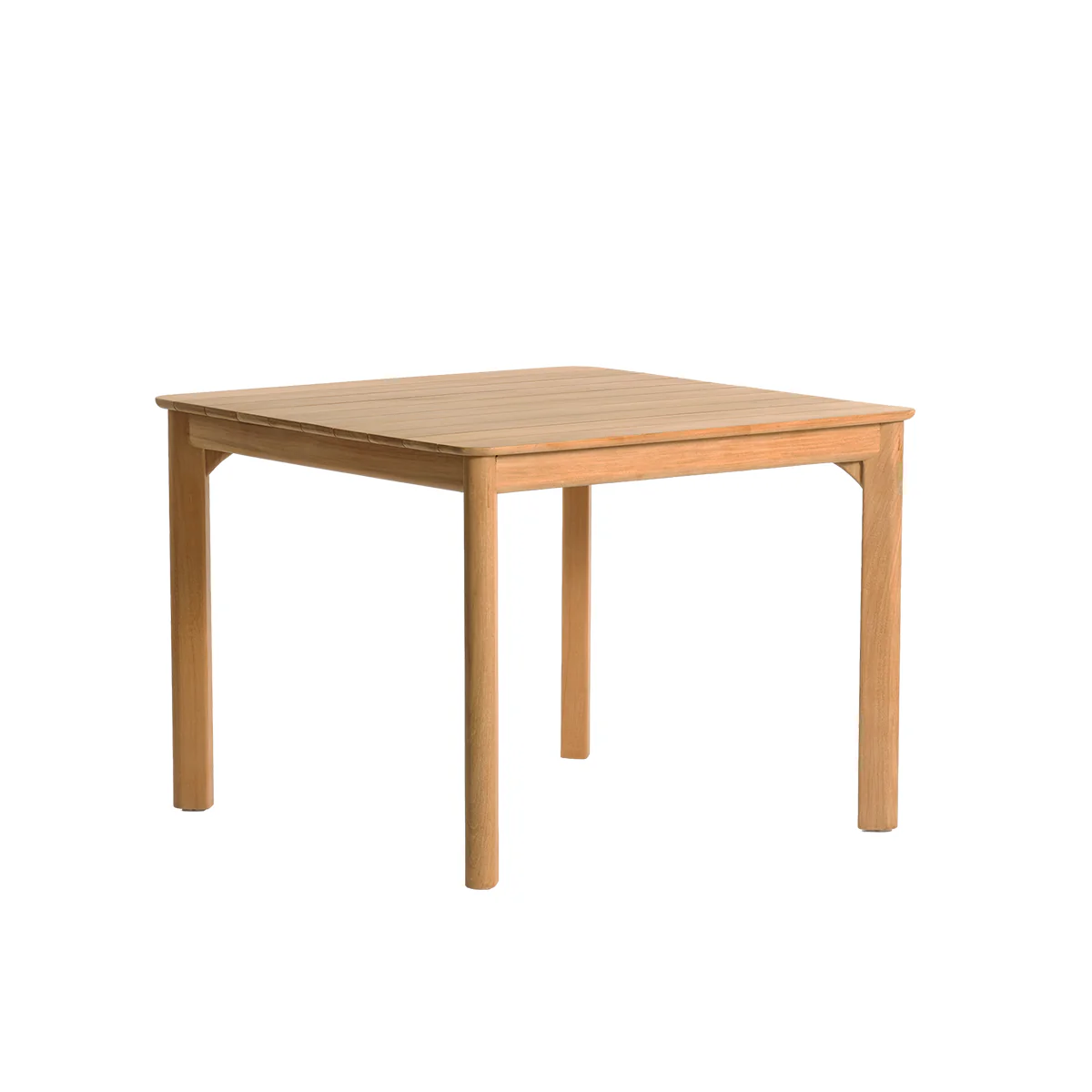 Table de jardin en teck massif 4 pers. - Image 2