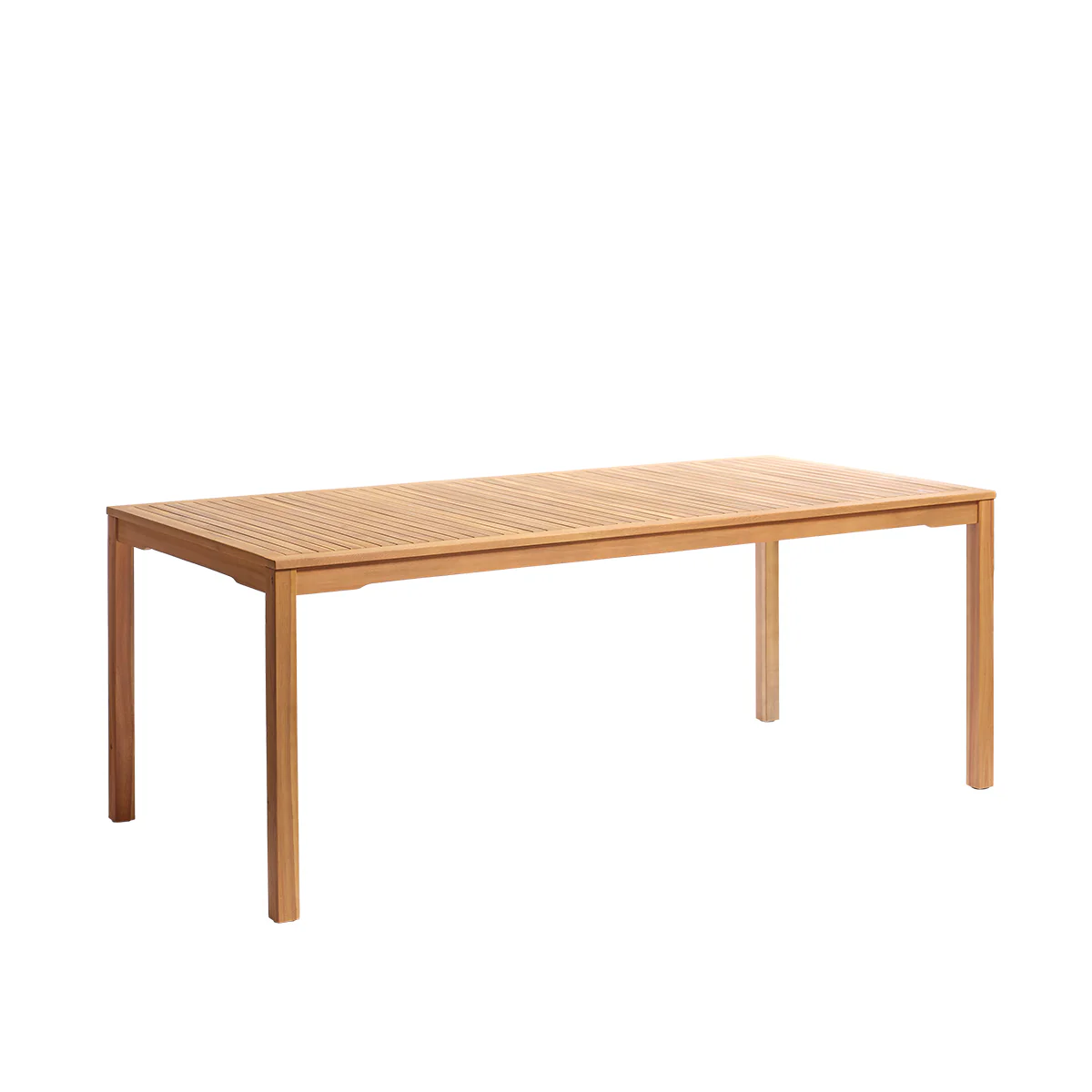 Table de jardin en acacia massif huilé 200 cm - Image 2