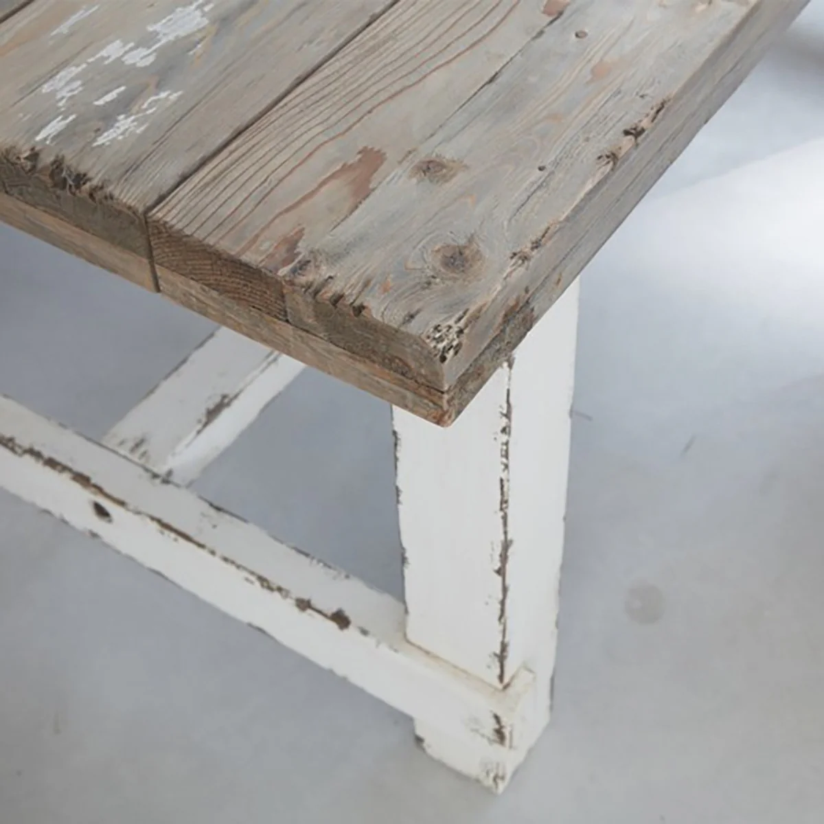 Table en bois recyclé massif 8 pers. - Image 7