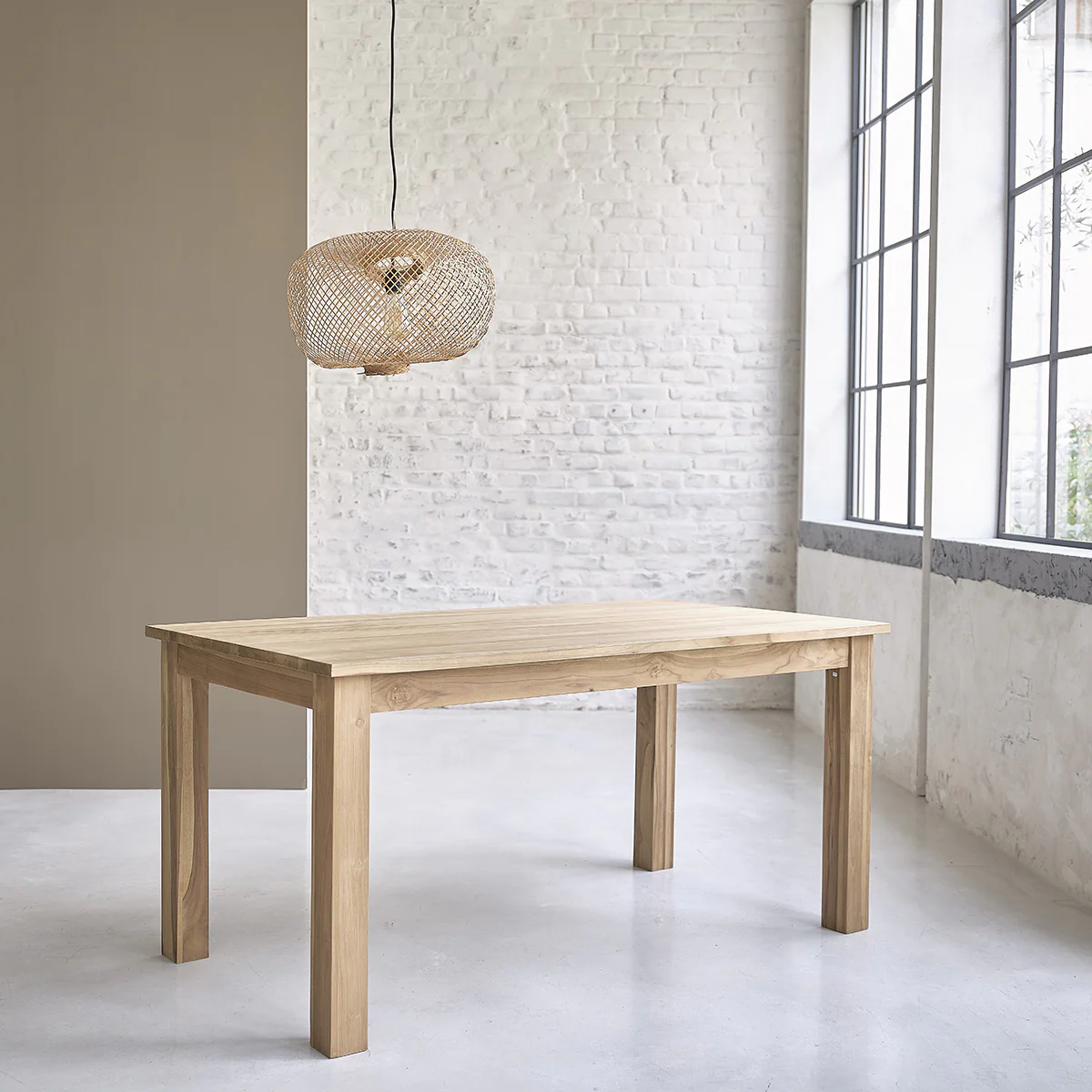 Table en teck massif 8 pers. - Image 4
