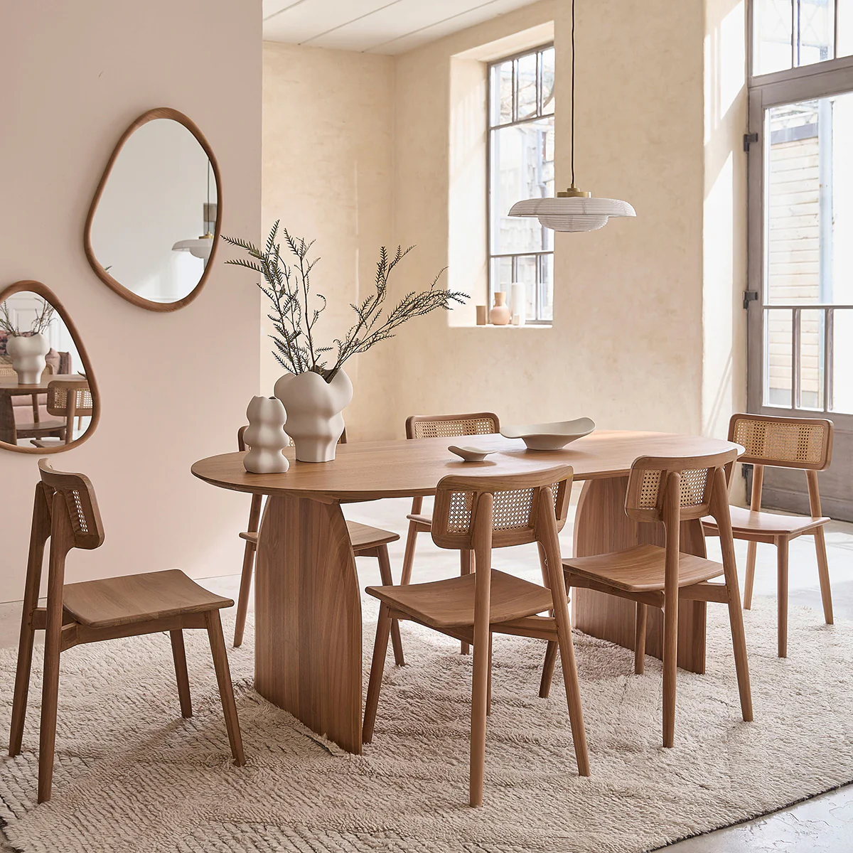 Table en teck massif 6/8 pers. - Image 7