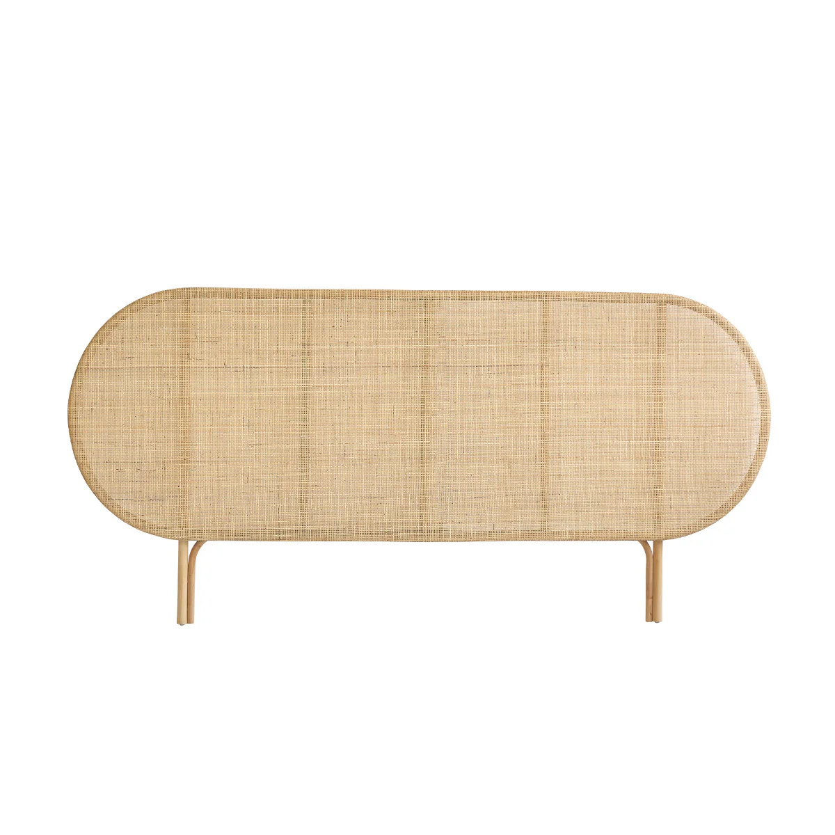 TĂȘte de lit en rotin 180 cm - Image 2