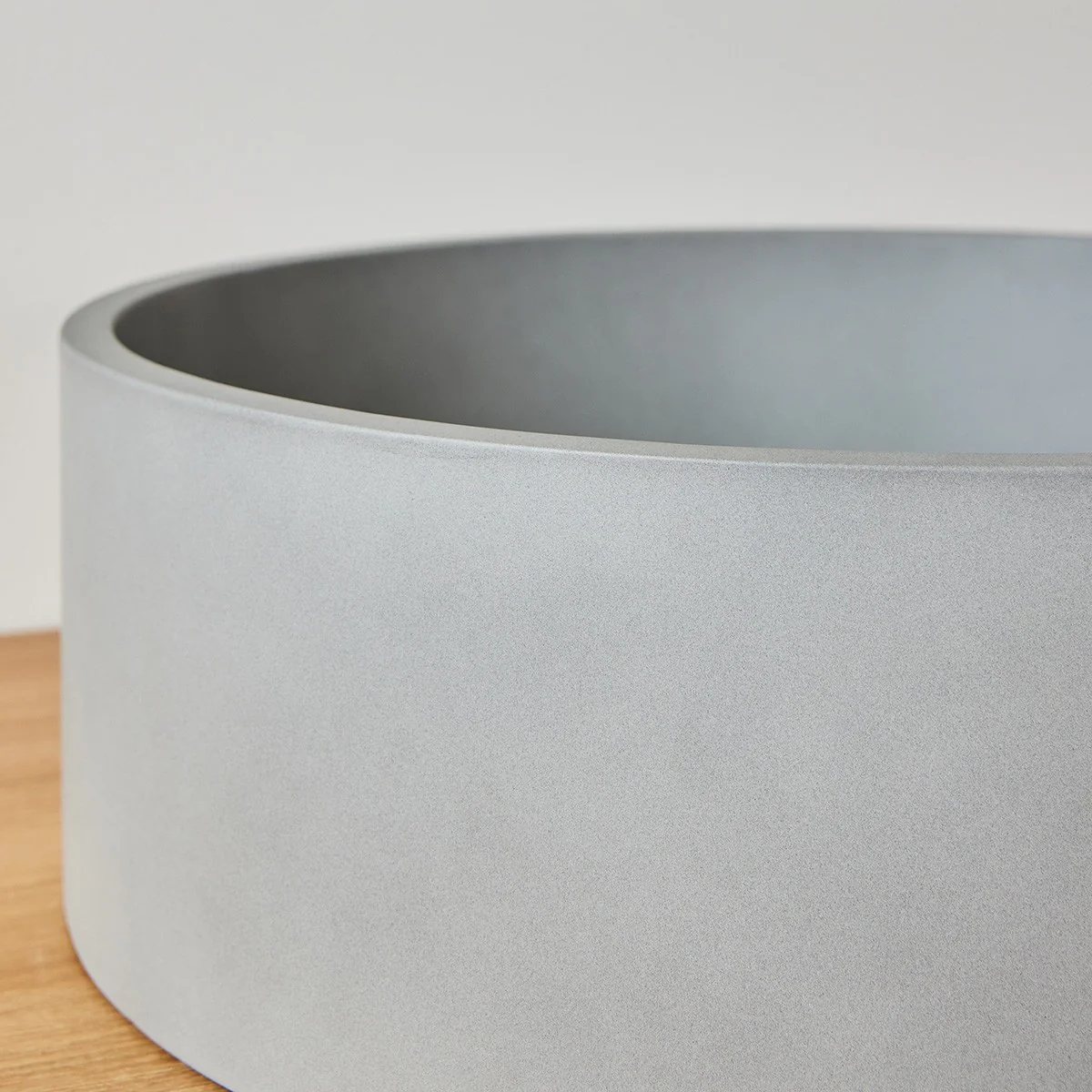 Vasque en bĂ©ton gris Ă37 cm - Image 3